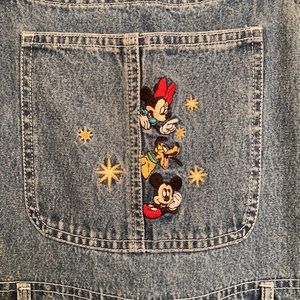 Mickey Mouse Size Medium Bib Overalls Women’s